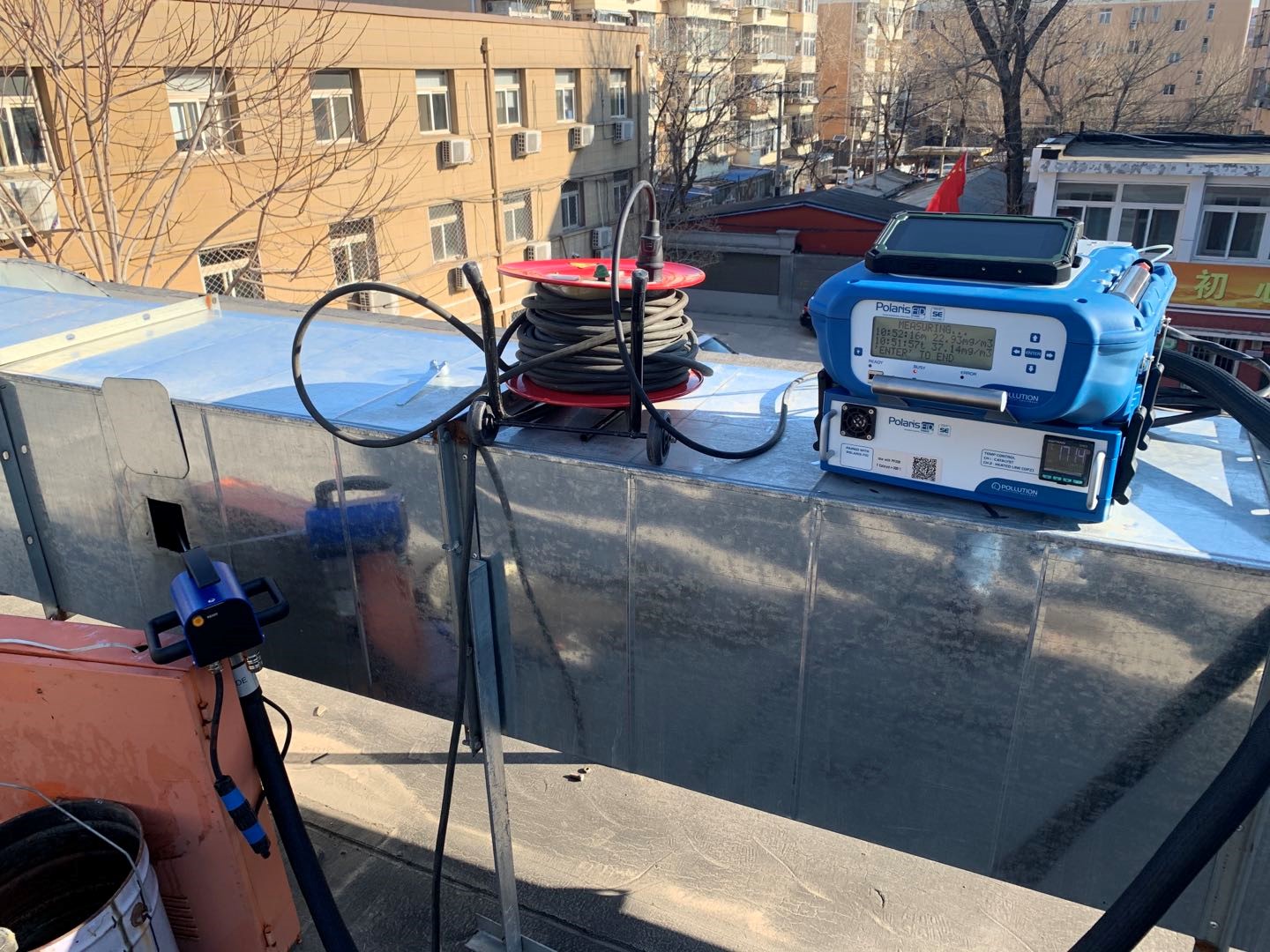 檢測(cè)北京餐飲油煙行業(yè)非甲烷總烴排放情況