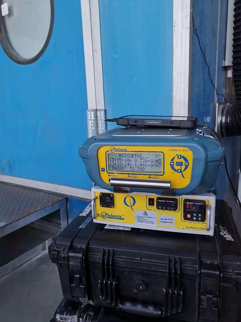 汽油車監(jiān)測(cè)現(xiàn)場驗(yàn)證測(cè)試非甲烷總烴濃度變化