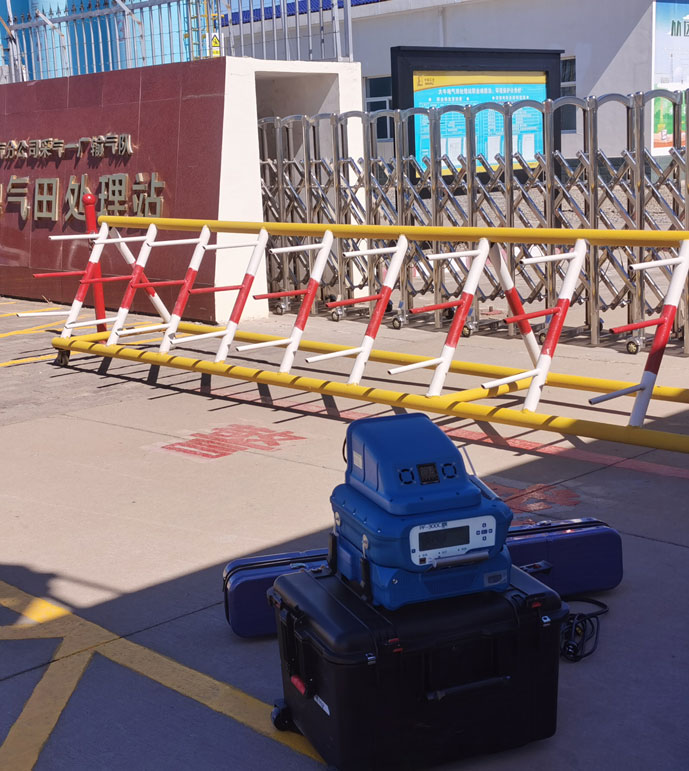 華北油氣分公司采氣一廠現(xiàn)場(chǎng)測(cè)試