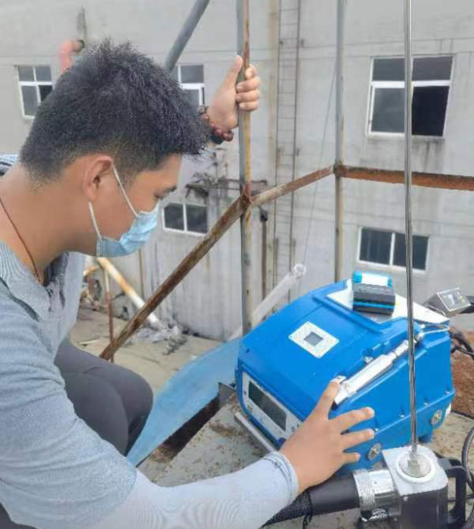 山東潤澤石化有限公司現(xiàn)場測(cè)試