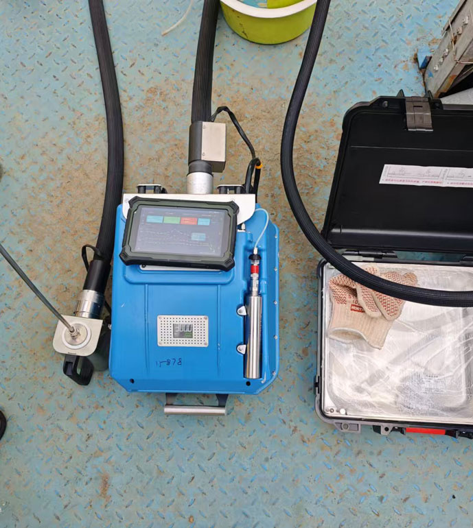 吉林某石化企業(yè)非甲烷總烴現(xiàn)場測試